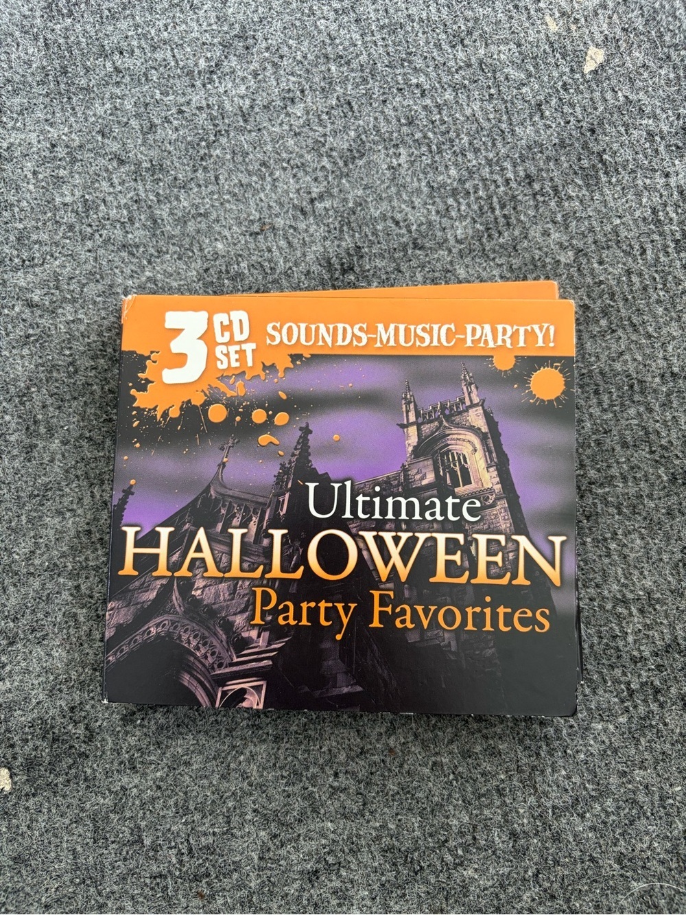 Ultimate Halloween Party Favorites CD Set - Orange & Purple year 2009